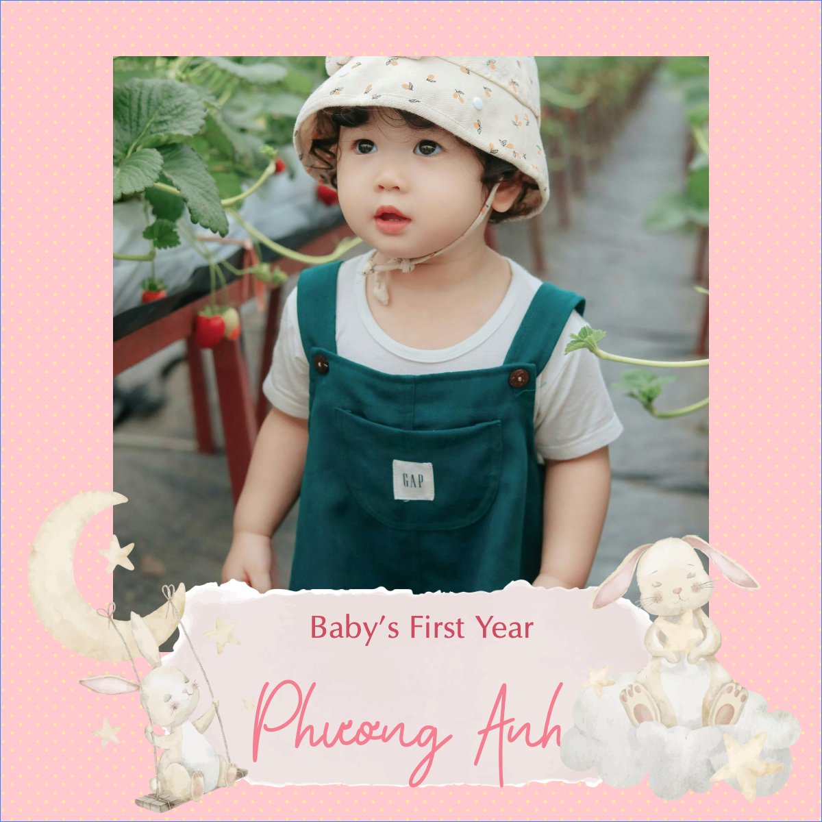 Em bé, baby, thỏ, rabbit, cá nhân, personal style, sự kiện, event, dễ thương, cute
