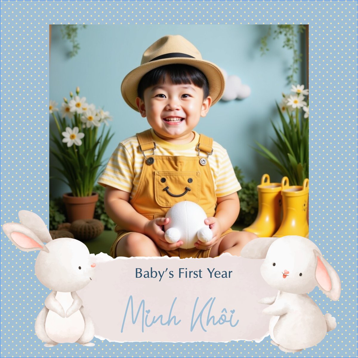 Em bé, baby, thỏ, rabbit, cá nhân, personal style, sự kiện, event, dễ thương, cute