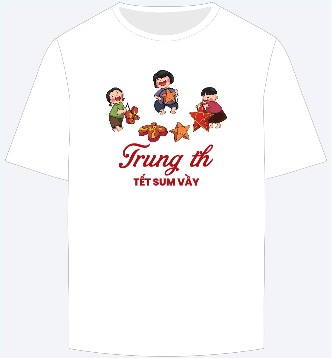 Mẫu Ao Thun Tết trung thu, mid-autumn festival,sự kiện, event, hội nhóm, team, tập thể — LayerPic