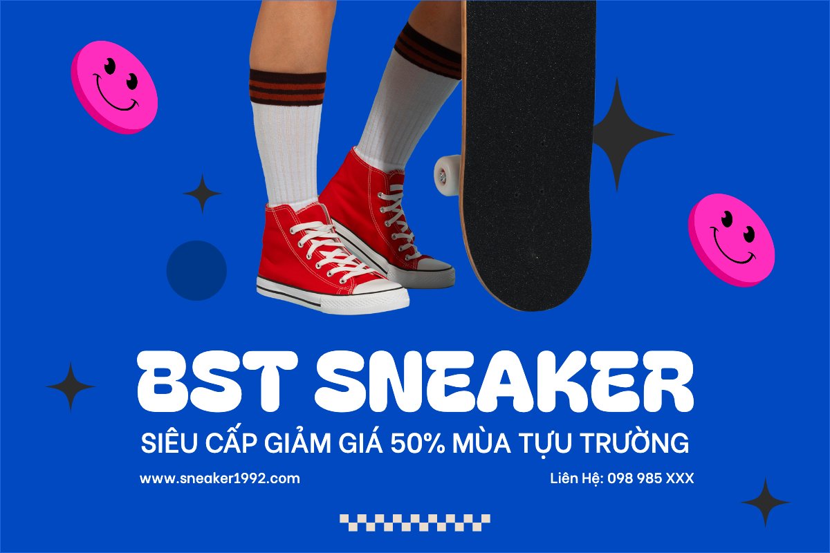 Mẫu Banner - Băng rôn Sneaker, fashion, thời trang, quần áo, trang phục, clothes, outfit — LayerPic