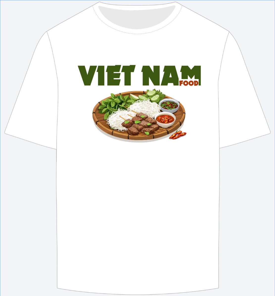 Mẫu Ao Thun Món ăn Việt Nam, hội nhóm, team, tập thể, du lịch, travel — LayerPic