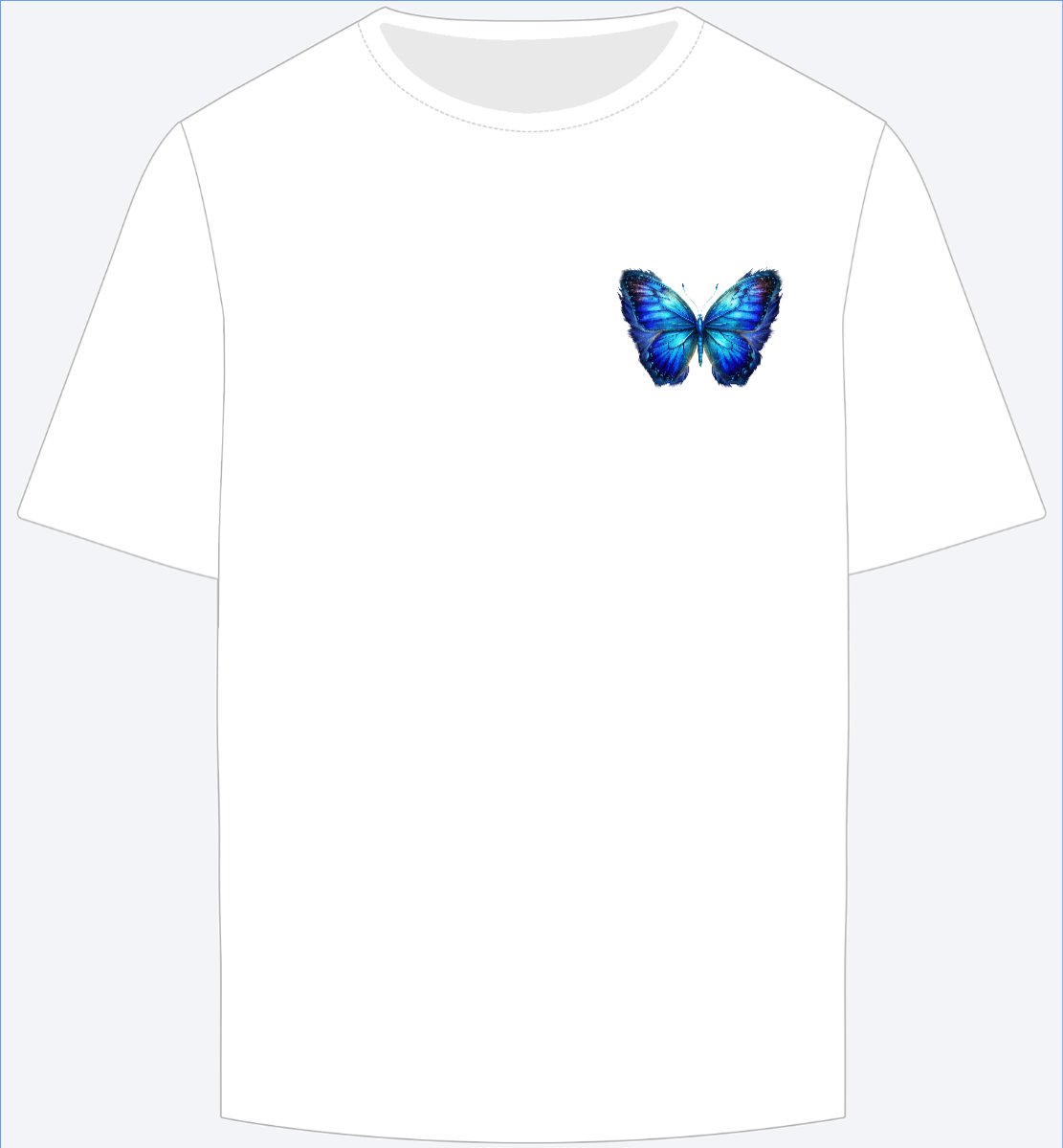 Mẫu Ao Thun Bướm,butterfly,đường phố, streetwear, trending, hot, viral, xu hướng, thịnh hành — LayerPic