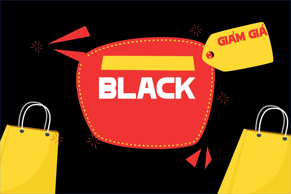 Mẫu Banner - Băng rôn Blackfriday, fashion, thời trang, quần áo, trang phục, clothes, outfit — LayerPic