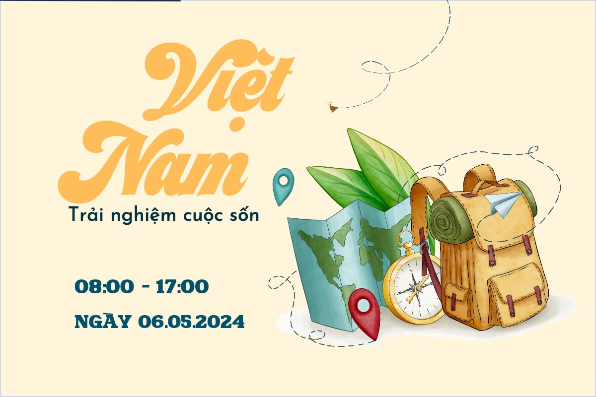 Mẫu Banner - Băng rôn Du lịch, travel, tourism, trải nghiệm, khám phá — LayerPic