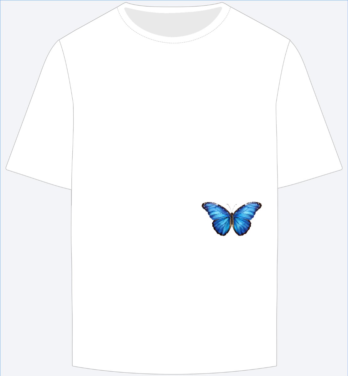 Mẫu Ao Thun Bướm,butterfly,đường phố, streetwear, trending, hot, viral, xu hướng, thịnh hành — LayerPic