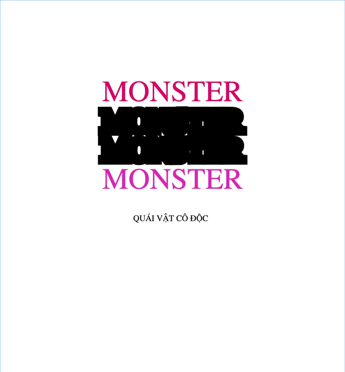 Mẫu Ao Thun Monster, quái vật, hoạt hình, đường phố, streetwear — LayerPic