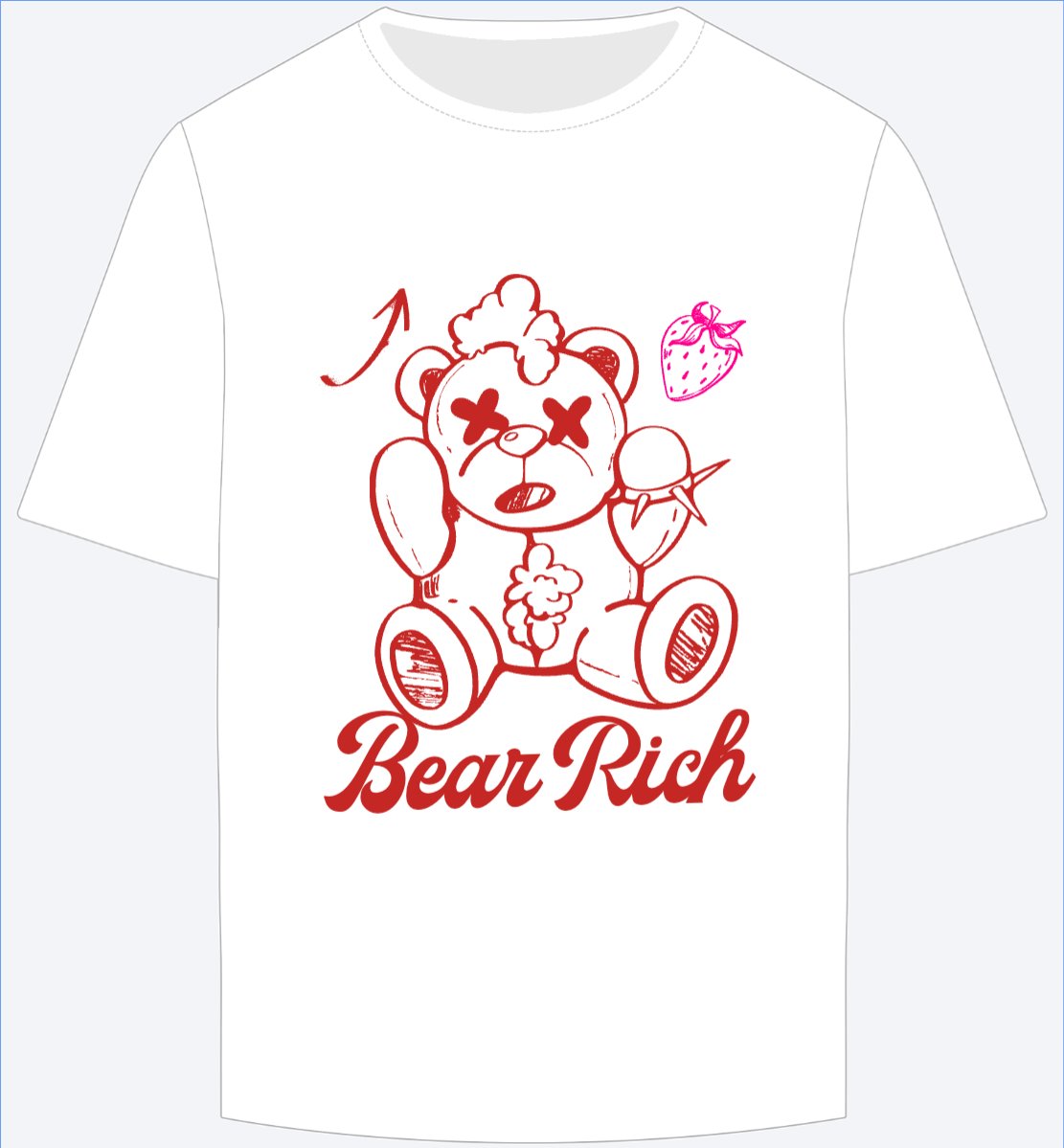 Mẫu Ao Thun Bear, gấu, trending, hot, viral, xu hướng, thịnh hành — LayerPic