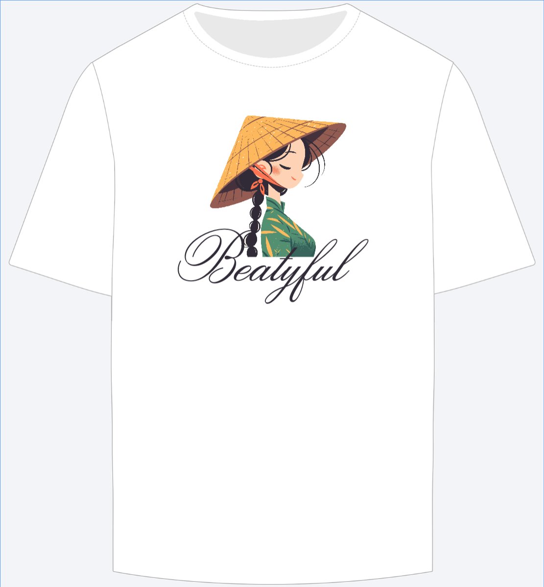 Mẫu Ao Thun Gril, cá nhân, nhân vật, personal style, signature — LayerPic