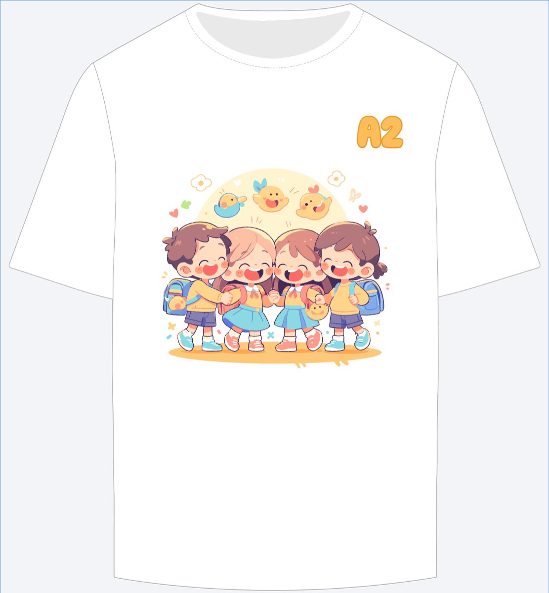 Mẫu Ao Thun Lớp học, class, học sinh, hội nhóm, team, tập thể — LayerPic