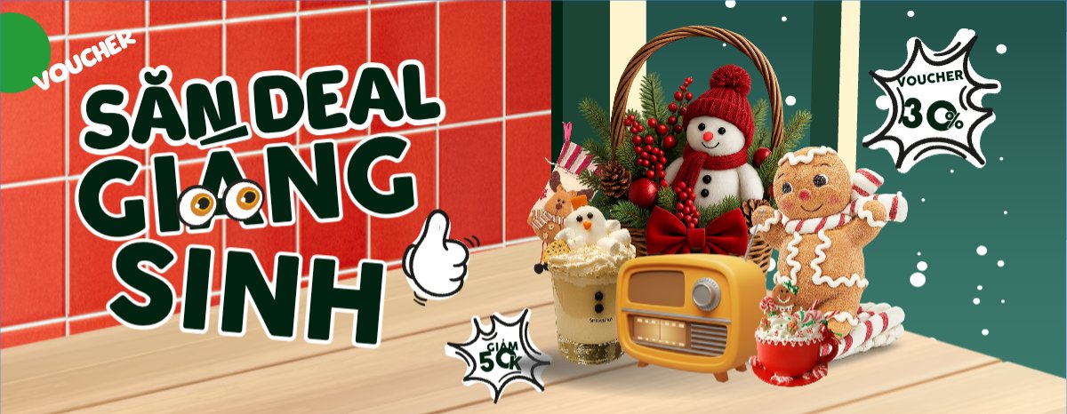 Mẫu Gift Voucher Săn deal giáng sinh — LayerPic