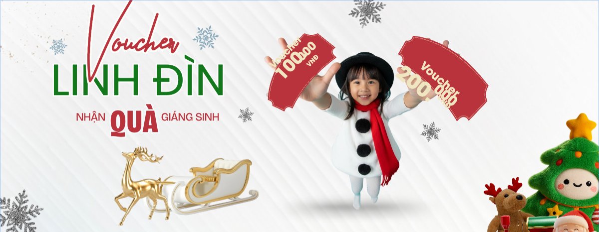Mẫu Gift Voucher Voucher linh đình, nhận quà giáng sinh — LayerPic