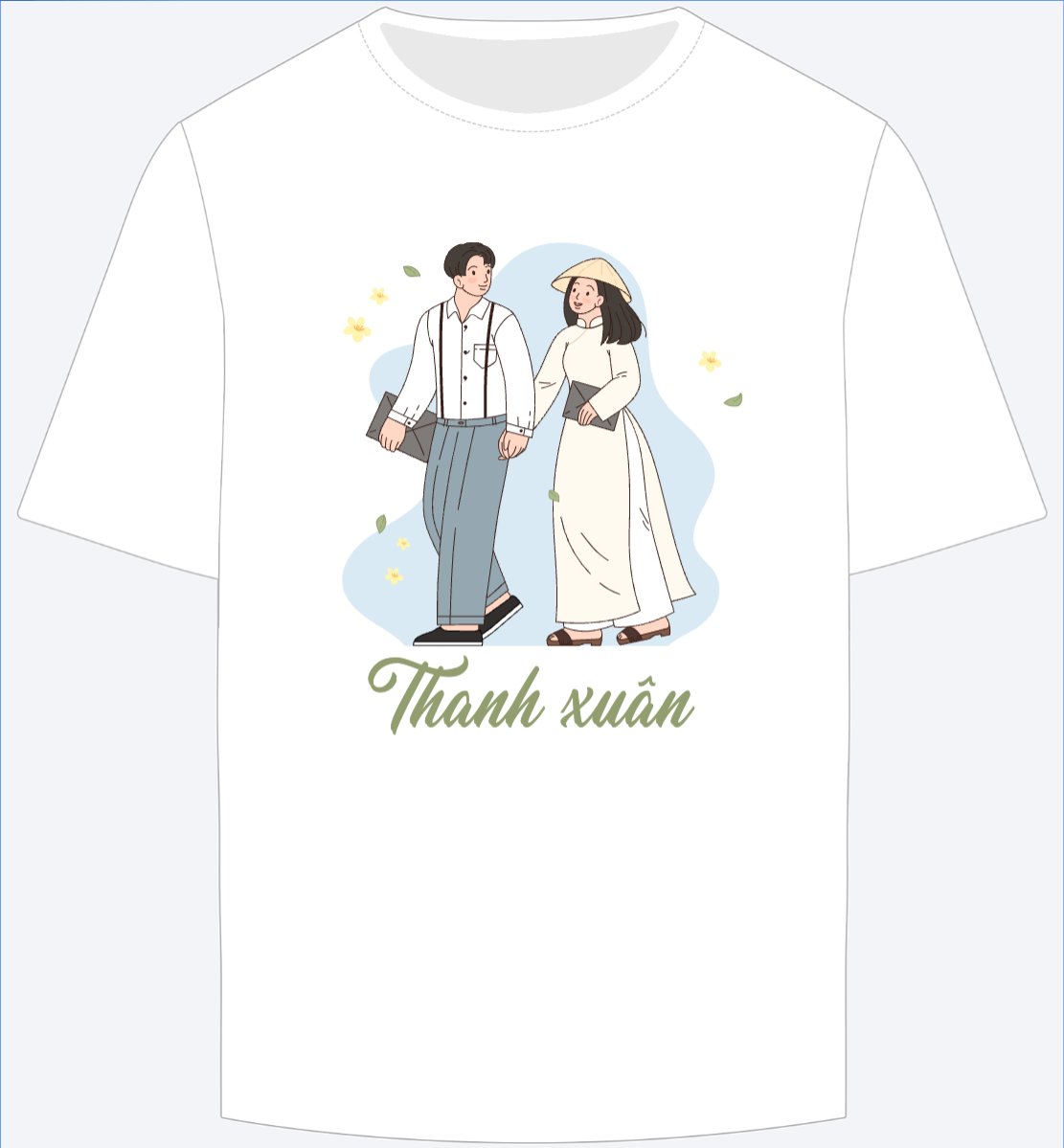 Mẫu Ao Thun Cặp đôi, couple, tình yêu, love, cá nhân — LayerPic