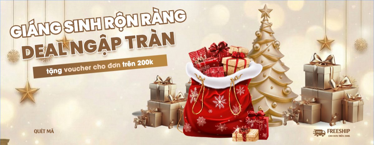 Mẫu Gift Voucher Giáng sinh rộn ràng deal ngập tràn — LayerPic