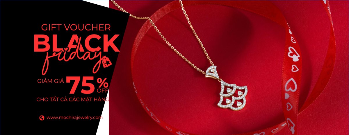 Mẫu Gift Voucher Black friday giảm giá — LayerPic