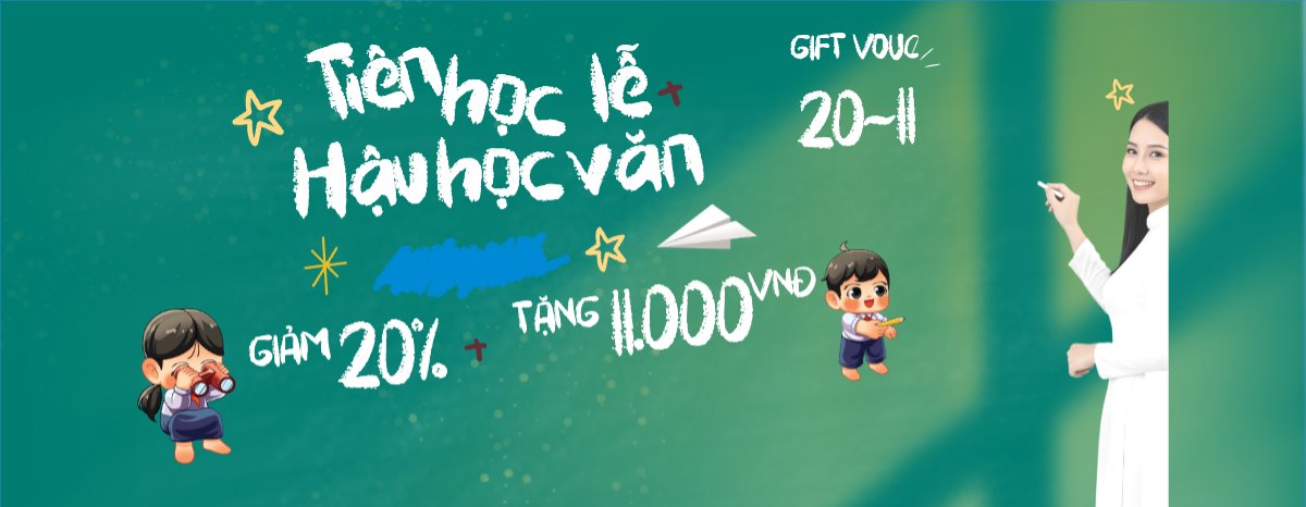 Mẫu Gift Voucher Tiên học lễ hậu học văn 20/11 — LayerPic
