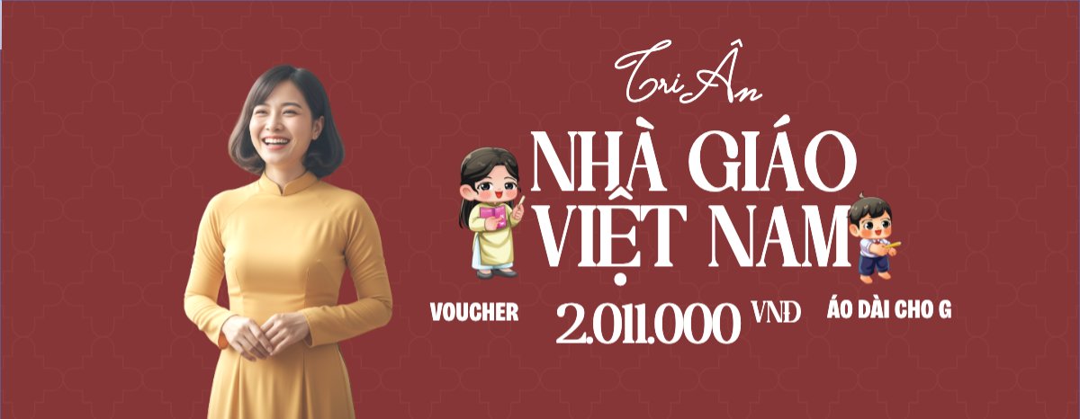 Mẫu Gift Voucher Tri ân nhà giáo Việt Nam 20/11 — LayerPic