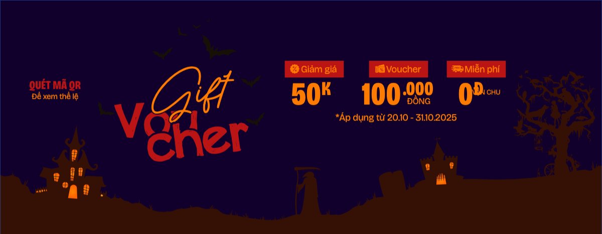 Mẫu Gift Voucher Halloween, lễ hội ma quái, sự kiện, event, thực phẩm, food, beauty, dễ thương, cute, chibi, hoạt hình, cartoon — LayerPic
