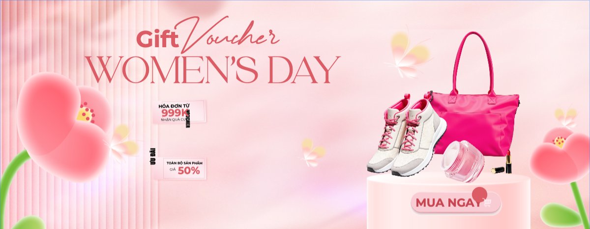Mẫu Gift Voucher 20/10, Ngày phụ nữ Việt Nam, Vietnamese Women's Day, phụ nữ, sự kiện, event, fashion, thời trang, outfit, hiện đại, modern — LayerPic