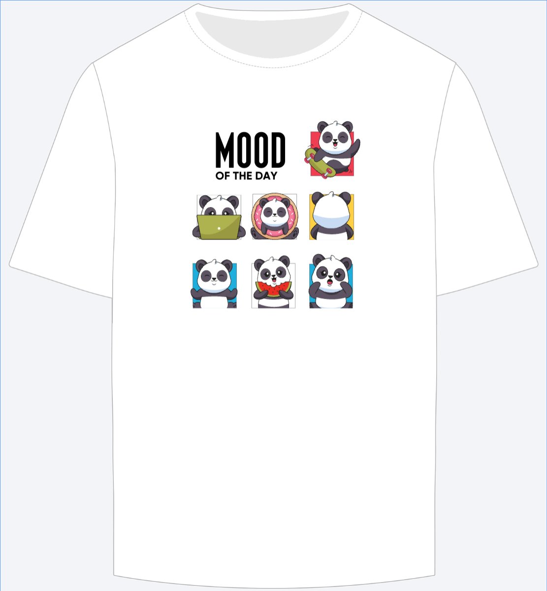 Mẫu Ao Thun Panda, gấu trúc,hội nhóm, team, tập thể, trending, hot, viral, xu hướng, thịnh hành — LayerPic