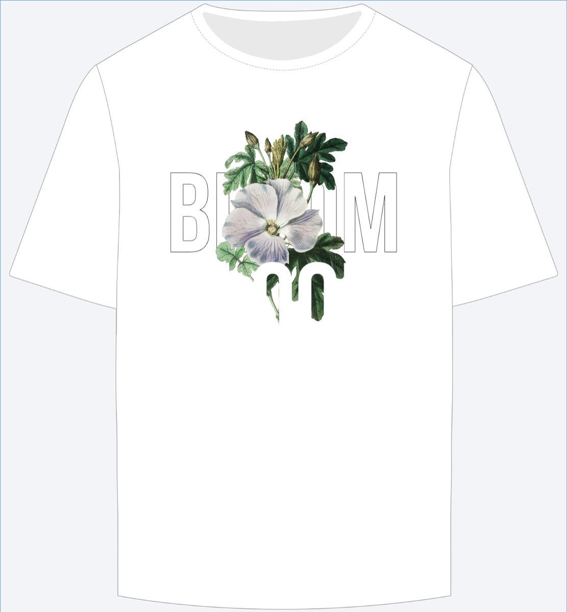 Mẫu Ao Thun Hoa, flowers,tình yêu, love,đường phố, streetwear — LayerPic