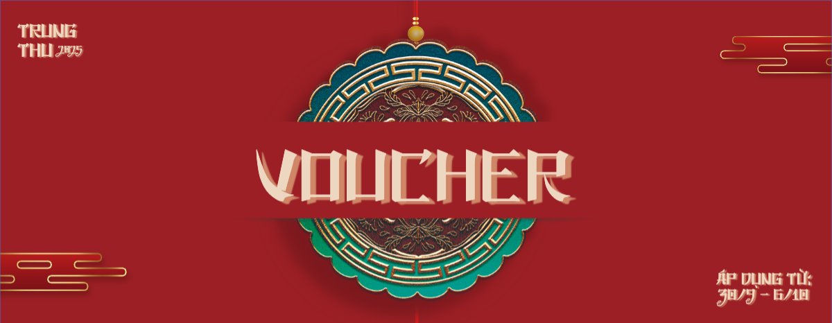Mẫu Gift Voucher Trung thu, Tết Đoàn Viên, mid-autumn festival, sự kiện, event, hiện đại, modern, đơn giản — LayerPic
