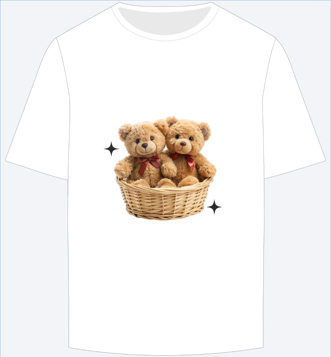 Mẫu Ao Thun Gấu, Teddy bear, tình yêu, trending, hot, viral, xu hướng, thịnh hành — LayerPic