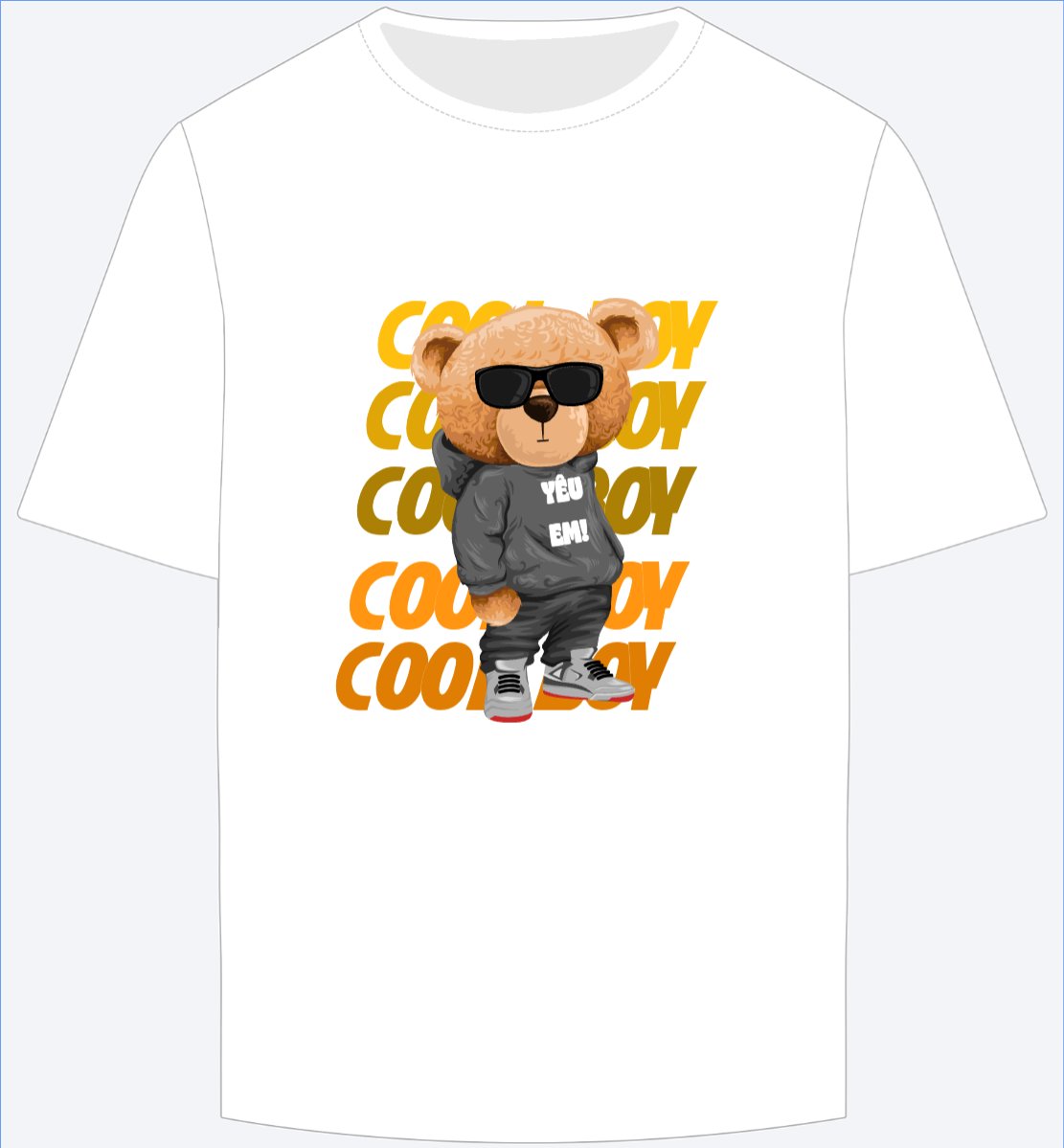 Mẫu Ao Thun Boy, cool boy, tình yêu, love, cá nhân — LayerPic