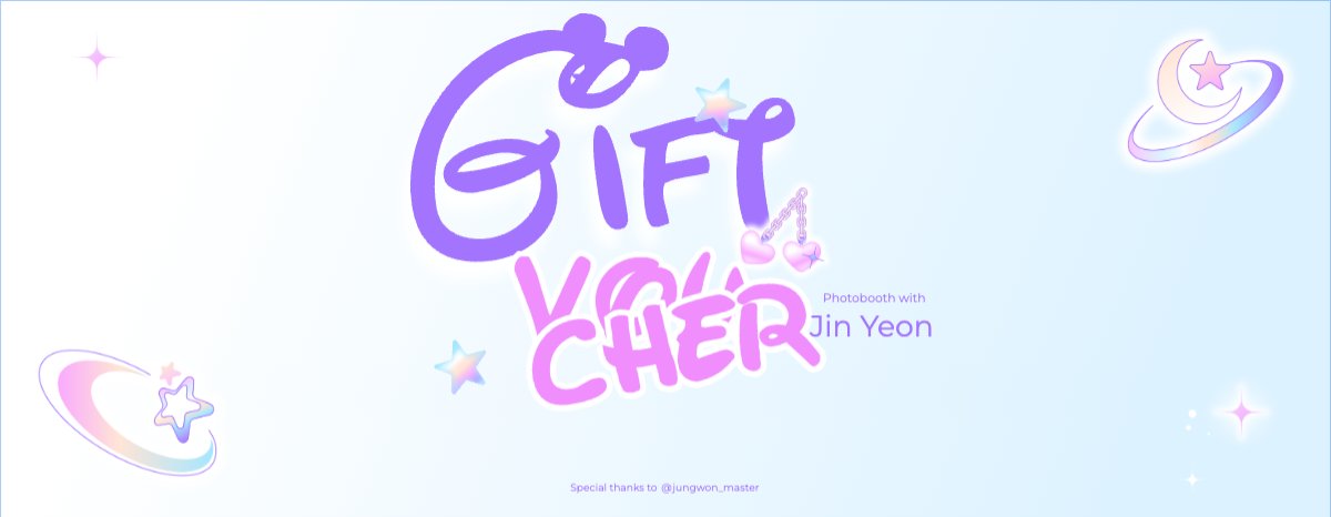 Mẫu Gift Voucher Kpop, idol, thần tượng, âm nhạc, music, sự kiện, event, giải trí — LayerPic