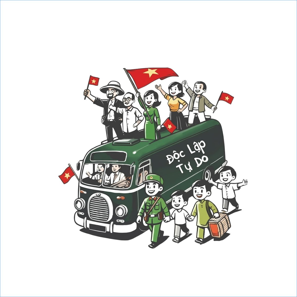 Mẫu Túi canvas Độc lập tự do — LayerPic