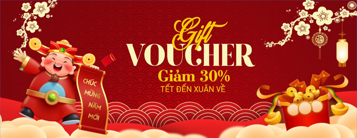 Mẫu Gift Voucher Tết, Xuân, Ất tỵ, năm 2025, 2025, sự kiện, event, chương trình, sale, giải trí, entertainment — LayerPic