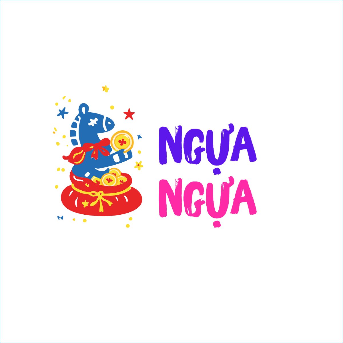 Mẫu Túi canvas Ngựa ngựa — LayerPic