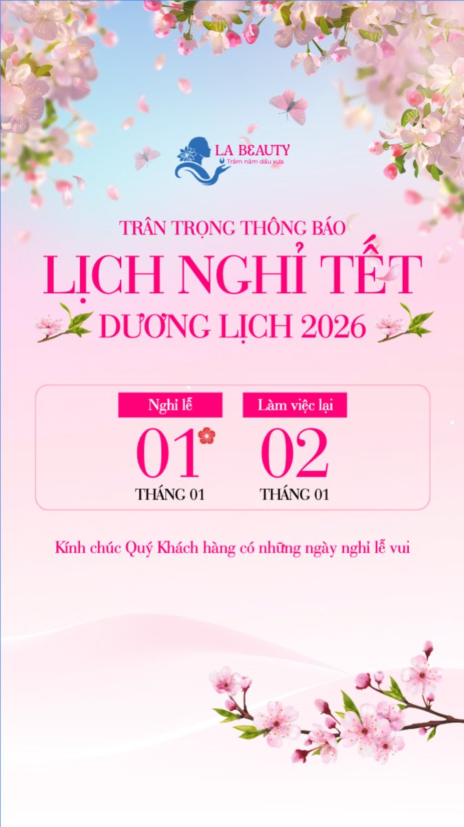 Thông báo lịch nghỉ Tết dương lịch 2026
