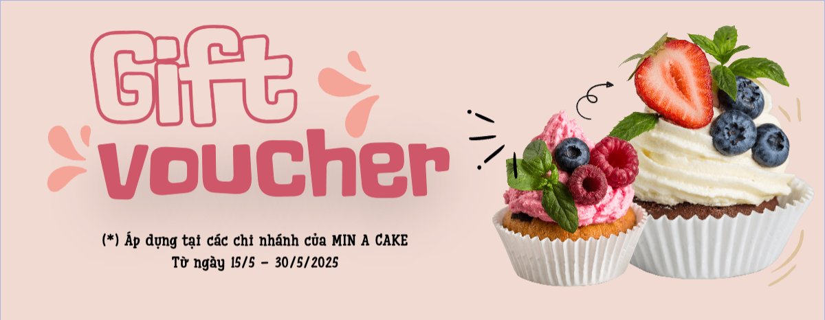 Mẫu Gift Voucher Đồ ăn, food, thực phẩm, ẩm thực, món ăn, F&B, nhà hàng, thức ăn, bánh ngọt, cake — LayerPic