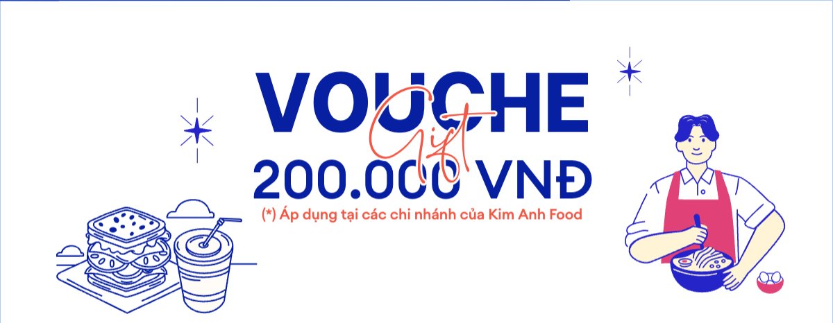Mẫu Gift Voucher Đồ ăn, food, thực phẩm, ẩm thực, món ăn, F&B, thức ăn, ăn vặt, fastfood — LayerPic