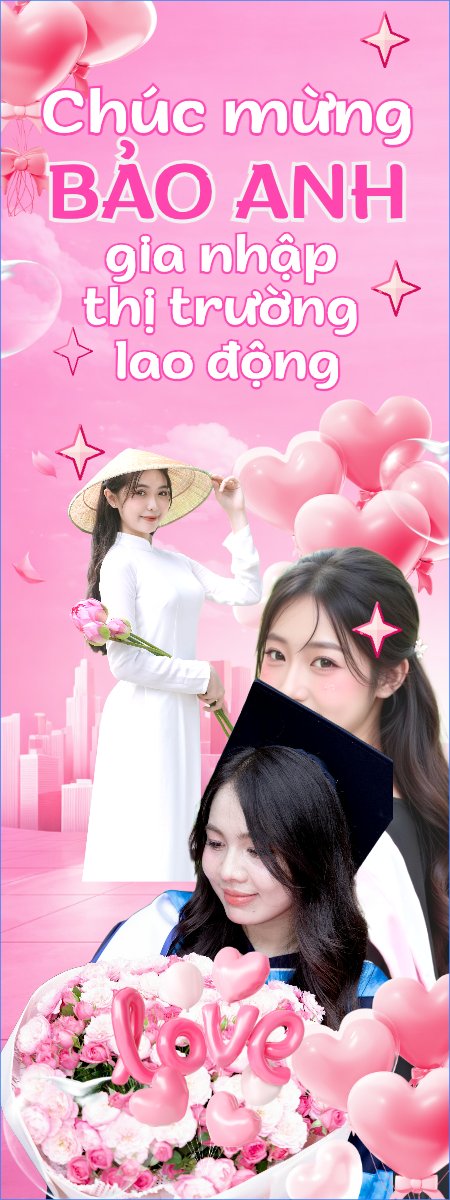 Mẫu Standee Chúc mừng tốt nghiệp — LayerPic