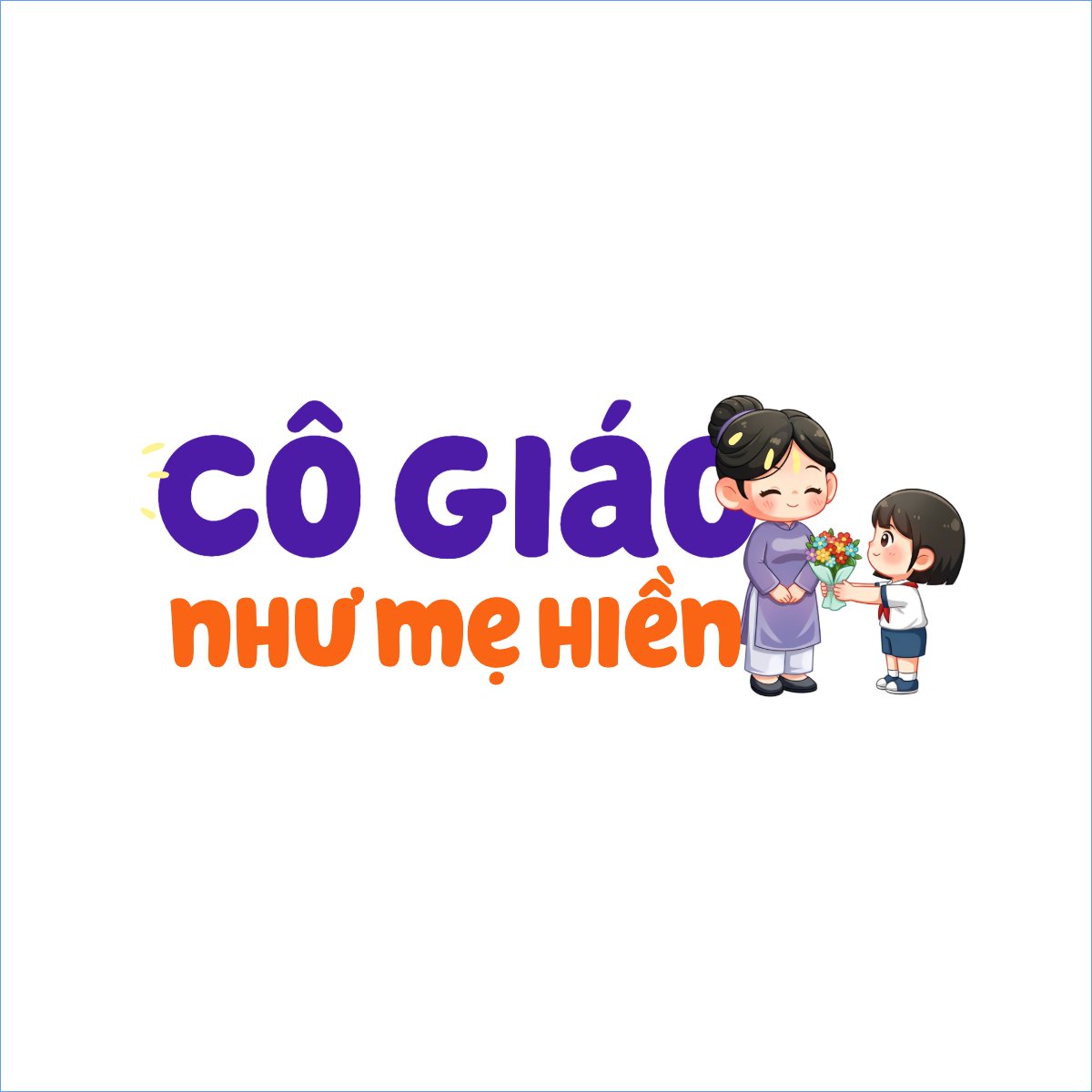 Mẫu Túi canvas Cô giáo như mẹ hiền — LayerPic