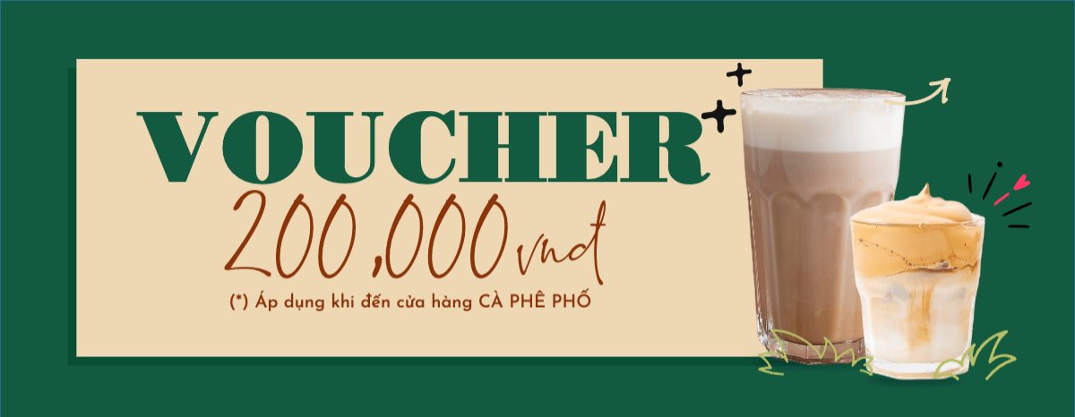 Mẫu Gift Voucher Nước uống, juice, giải khát, F&B, drink, coffee, cà phê — LayerPic