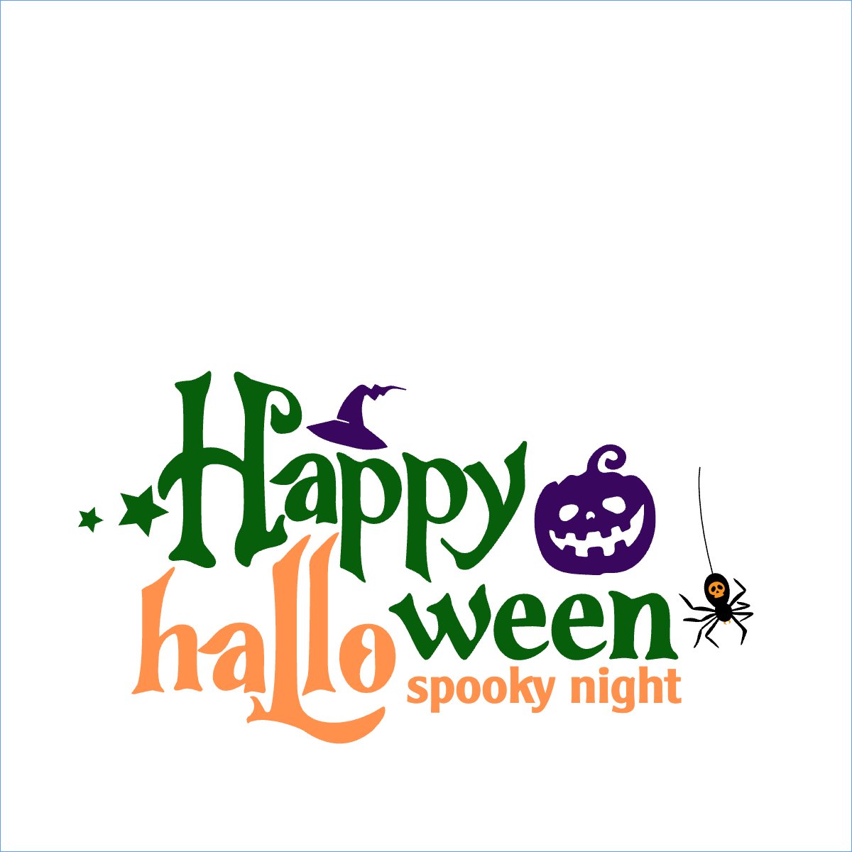 Mẫu Túi canvas Halloween, lễ hội ma quái, sự kiện, event, dễ thương, cute, chibi, hoạt hình, cartoon — LayerPic