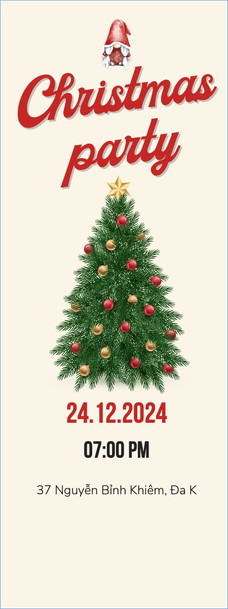 Mẫu Standee Sự kiện, event, chương trình, sale, giải trí, entertainment, noel, giáng sinh — LayerPic
