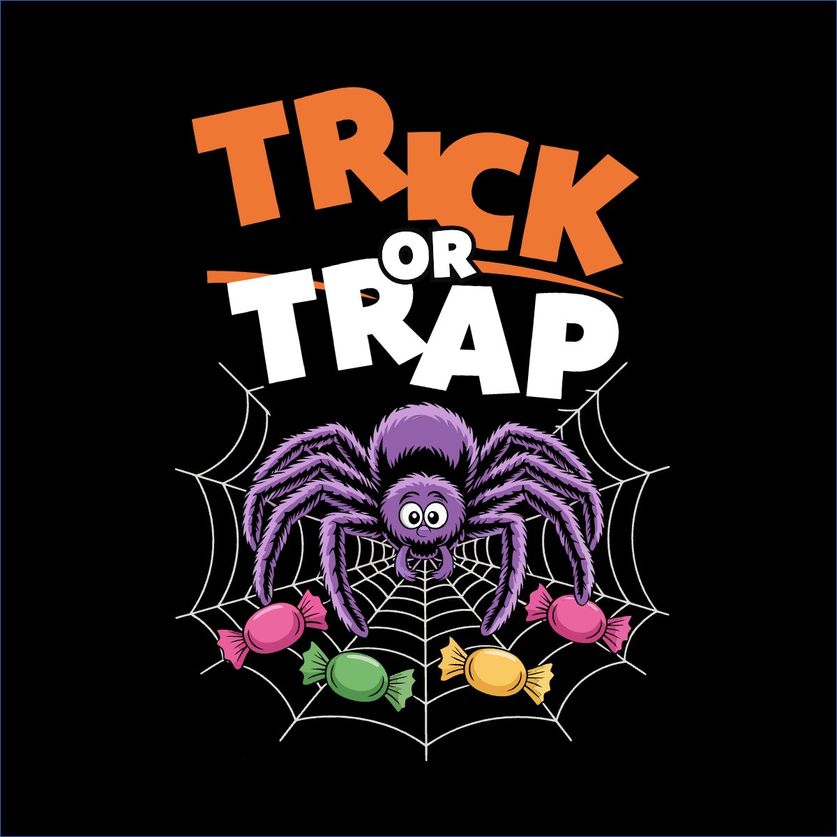 Mẫu Túi canvas Halloween, lễ hội ma quái, sự kiện, event, dễ thương, cute, chibi, hoạt hình, cartoon — LayerPic