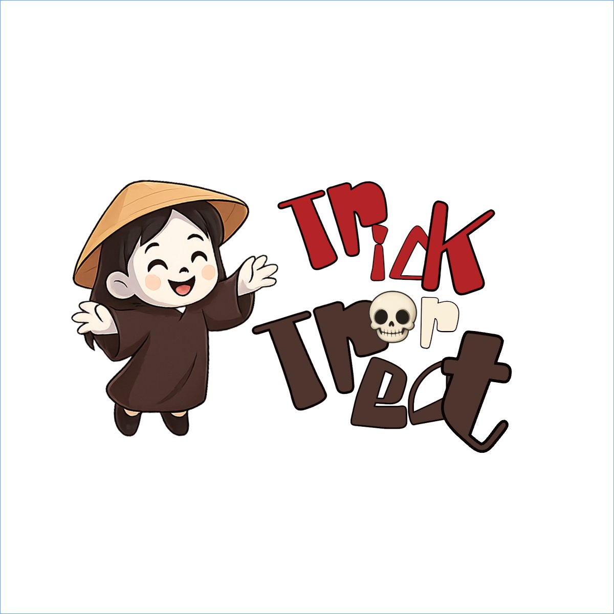Mẫu Túi canvas Halloween, lễ hội ma quái, sự kiện, event, dễ thương, cute, chibi, hoạt hình, cartoon — LayerPic