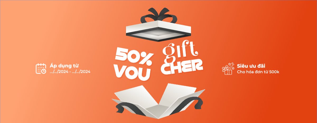 Mẫu Gift Voucher Công nghệ, technology, điện tử, electronic, thời trang, fashion — LayerPic
