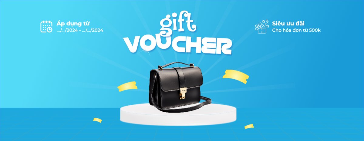 Mẫu Gift Voucher Fashion, thời trang, quần áo, trang phục, túi xách — LayerPic