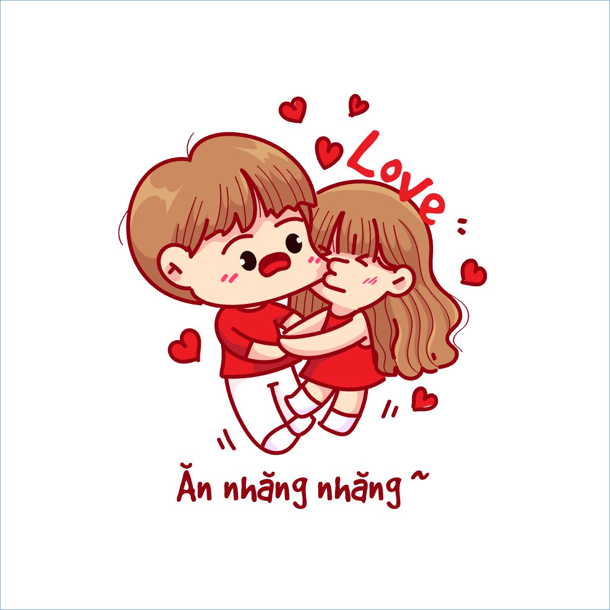 Mẫu Túi canvas Couple, cặp đôi, người yêu, lover, tình yêu, love, đơn giản, simple, cute, dễ thương — LayerPic