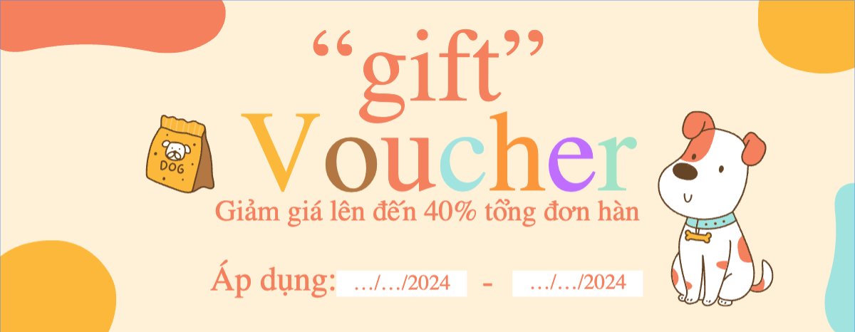 Mẫu Gift Voucher Pet, thú cưng, thú nuôi, động vật, animal — LayerPic