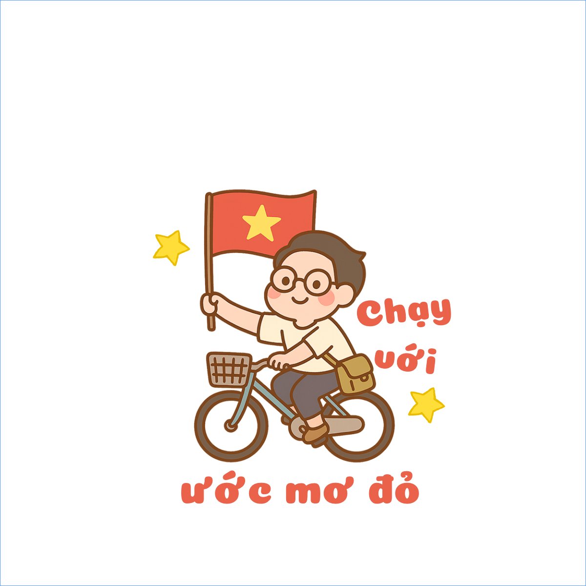 Mẫu Túi canvas 2/9, Quốc Khánh, lễ hội, Việt Nam, hội nhóm, team, tập thể, sự kiện, event, dễ thương, cute — LayerPic