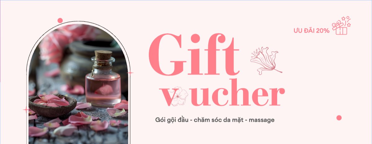 Mẫu Gift Voucher Spa, beauty, làm đẹp, thẩm mỹ — LayerPic