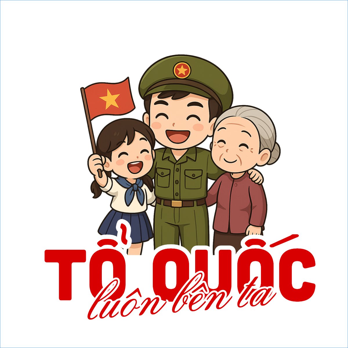 Mẫu Túi canvas 2/9, Quốc Khánh, lễ hội, Việt Nam, gia đình, family, sự kiện, event, dễ thương, cute — LayerPic