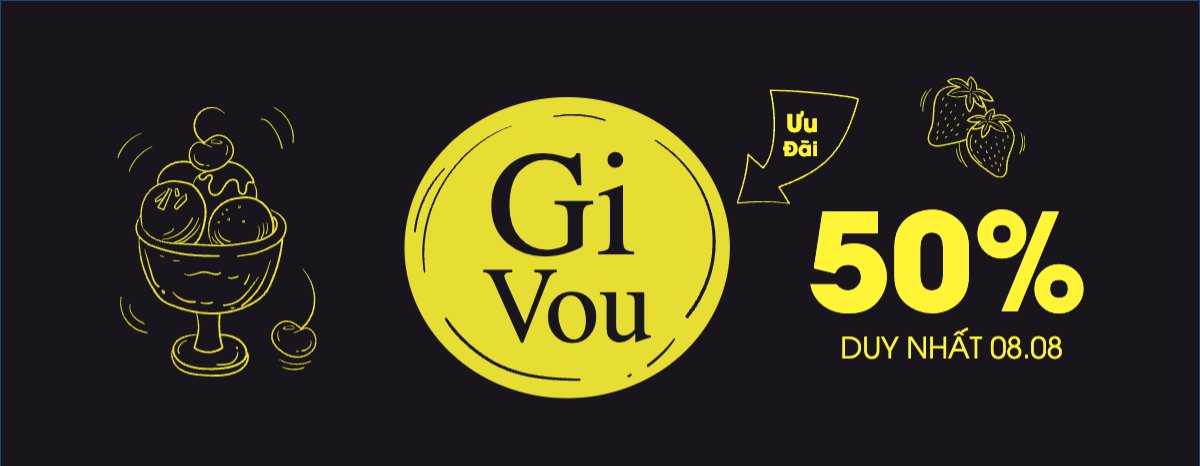 Mẫu Gift Voucher Nước uống, giải khát, F&B, drink, cà phê, coffee, nước ép — LayerPic