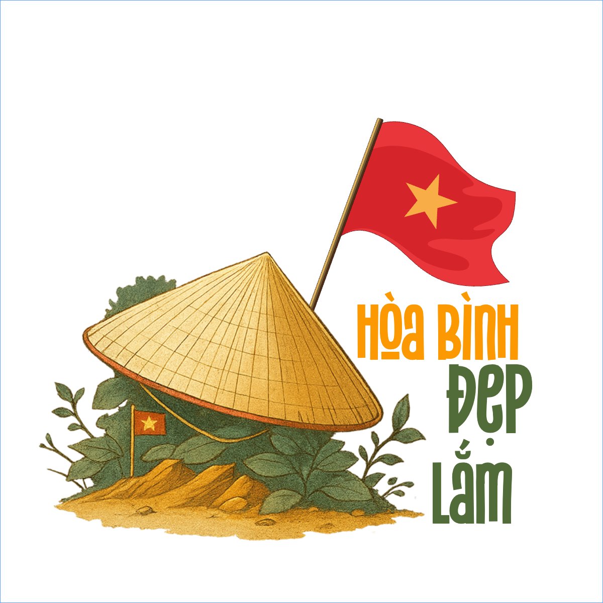 Mẫu Túi canvas 2/9, Quốc Khánh, lễ hội, Việt Nam, cá nhân, personal style, sự kiện, event, dễ thương, cute — LayerPic